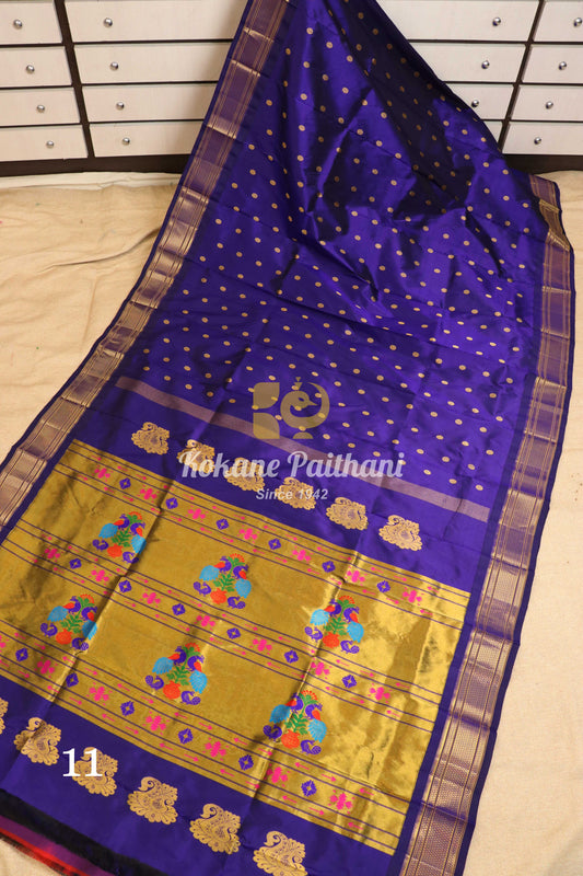 Kalanjali Silk Paithani Saree