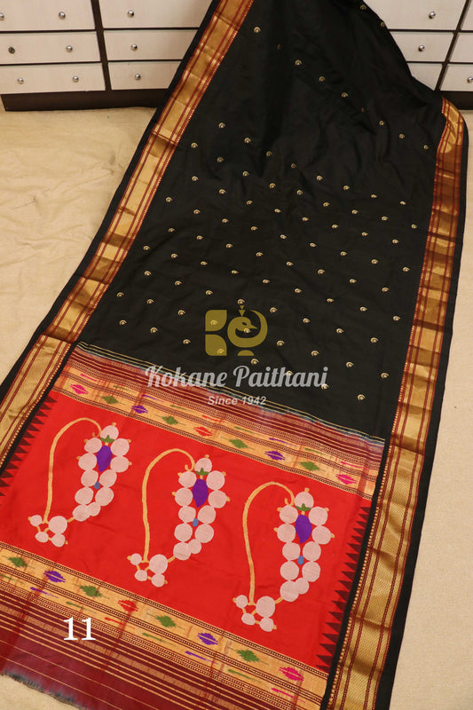 Fancy Pallu Silk Paithani Saree