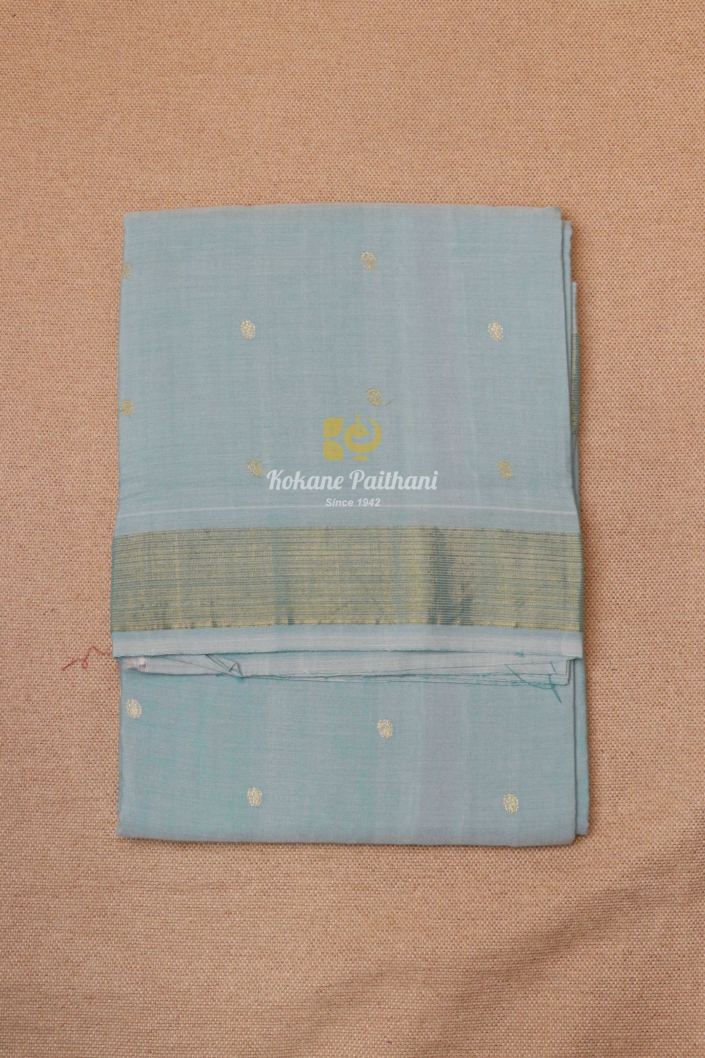 Traditional Pallu Cotton Paithani Saree