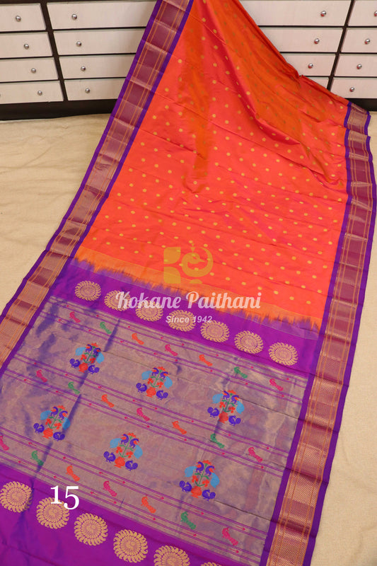 Kalanjali Silk Paithani Saree