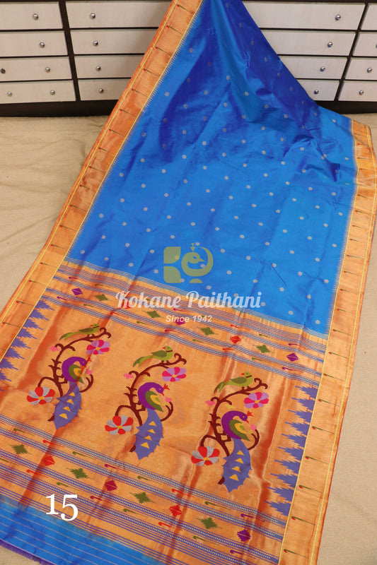 Muniya Brocade Paithani Saree