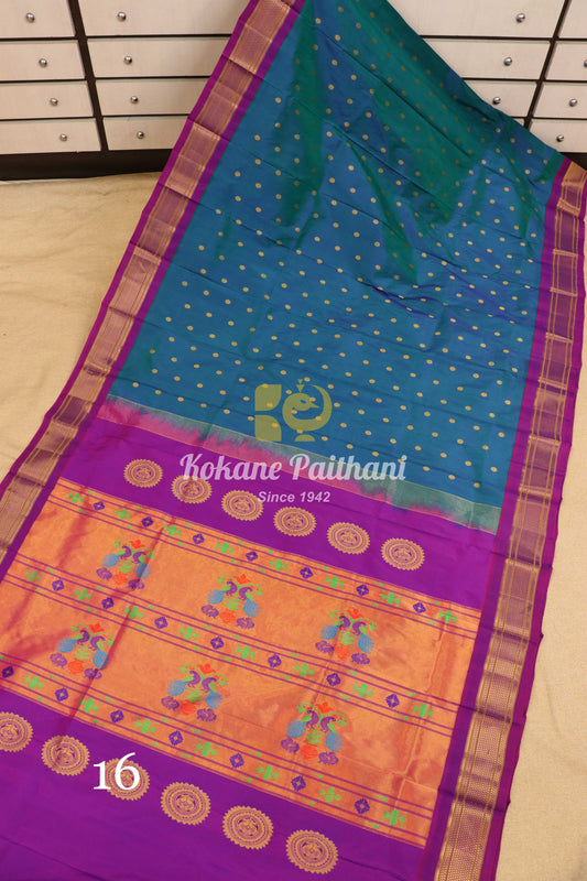 Kalanjali Silk Paithani Saree