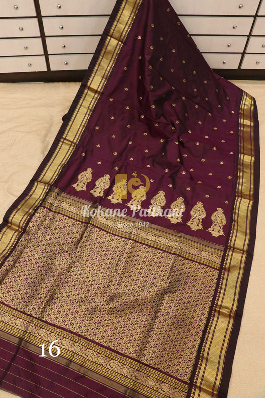 Fancy Pallu Silk Paithani Saree