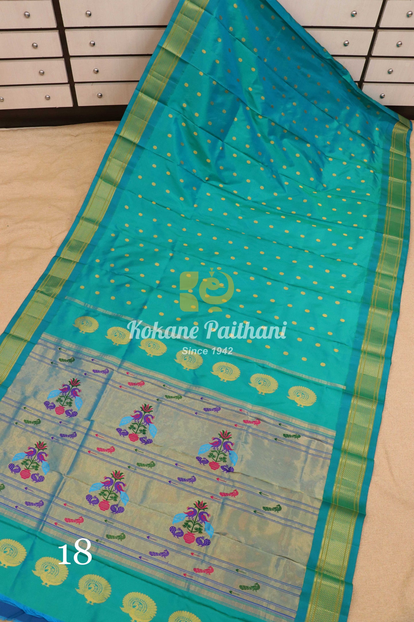 Kalanjali Silk Paithani Saree