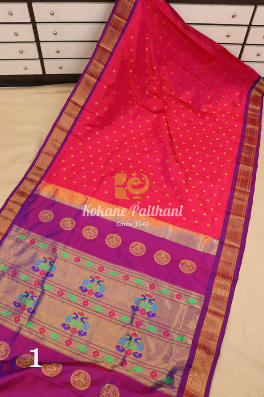 Kalanjali Silk Paithani Saree