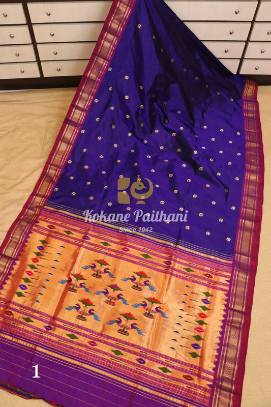 Chandrakala Traditional Pallu Paithani