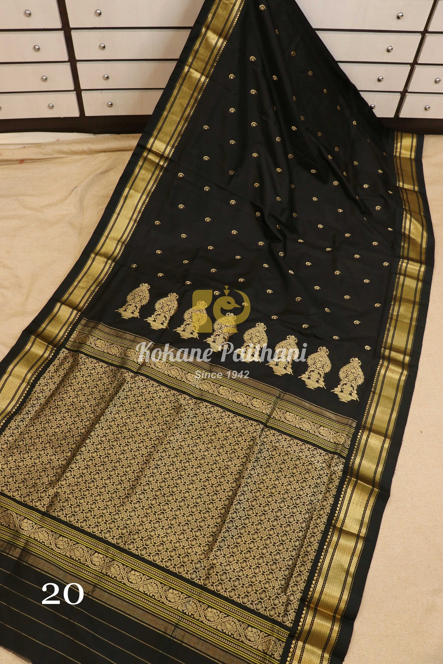 Fancy Pallu Silk Paithani Saree