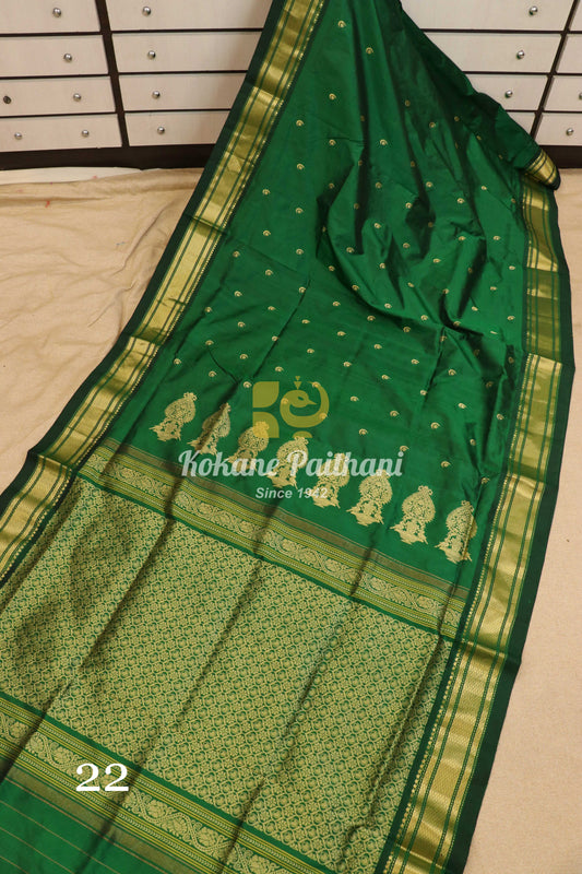 Fancy Pallu Silk Paithani Saree