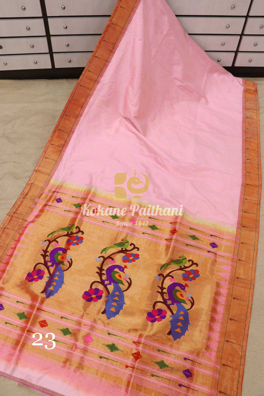 Muniya Brocade Paithani Saree