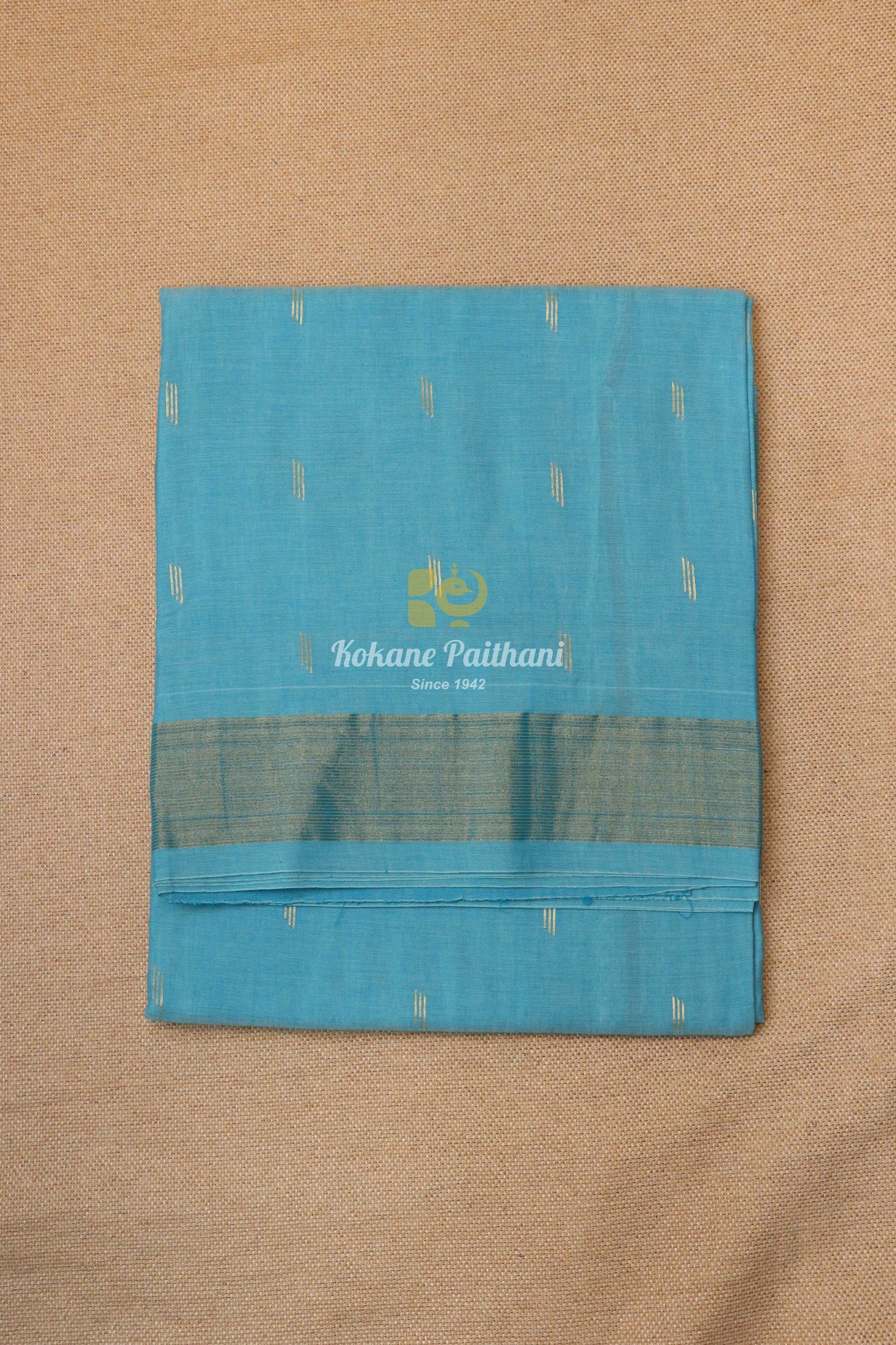 Traditional Pallu Cotton Paithani Saree