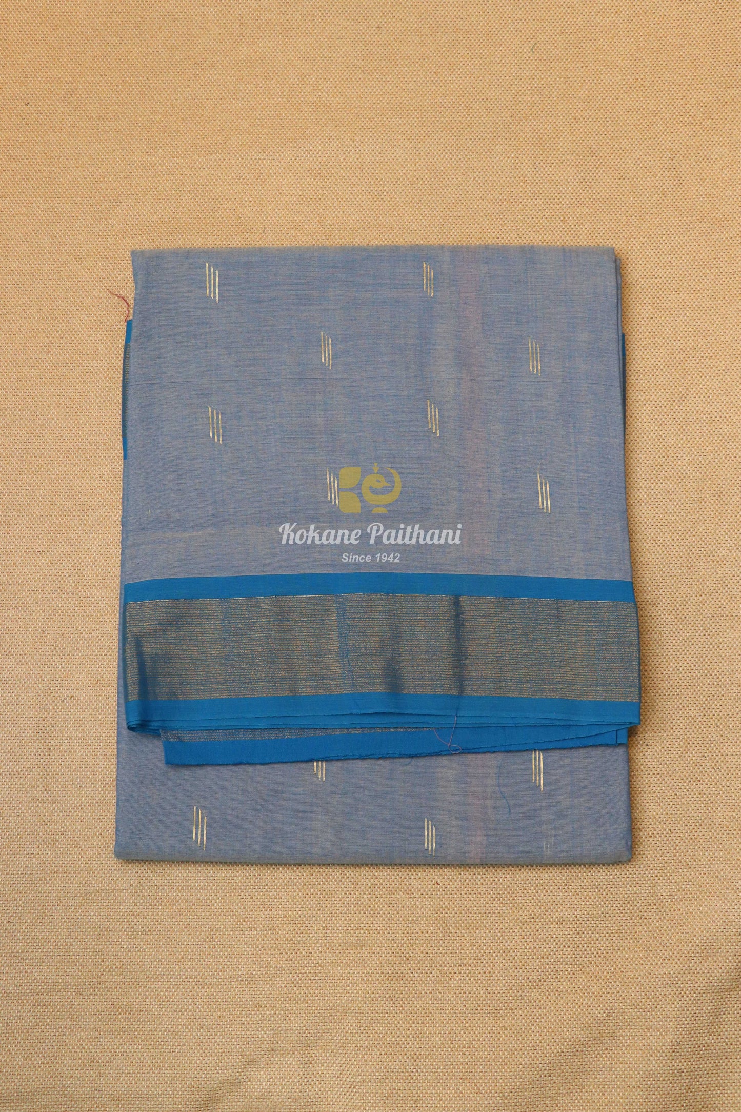 Traditional Pallu Cotton Paithani Saree