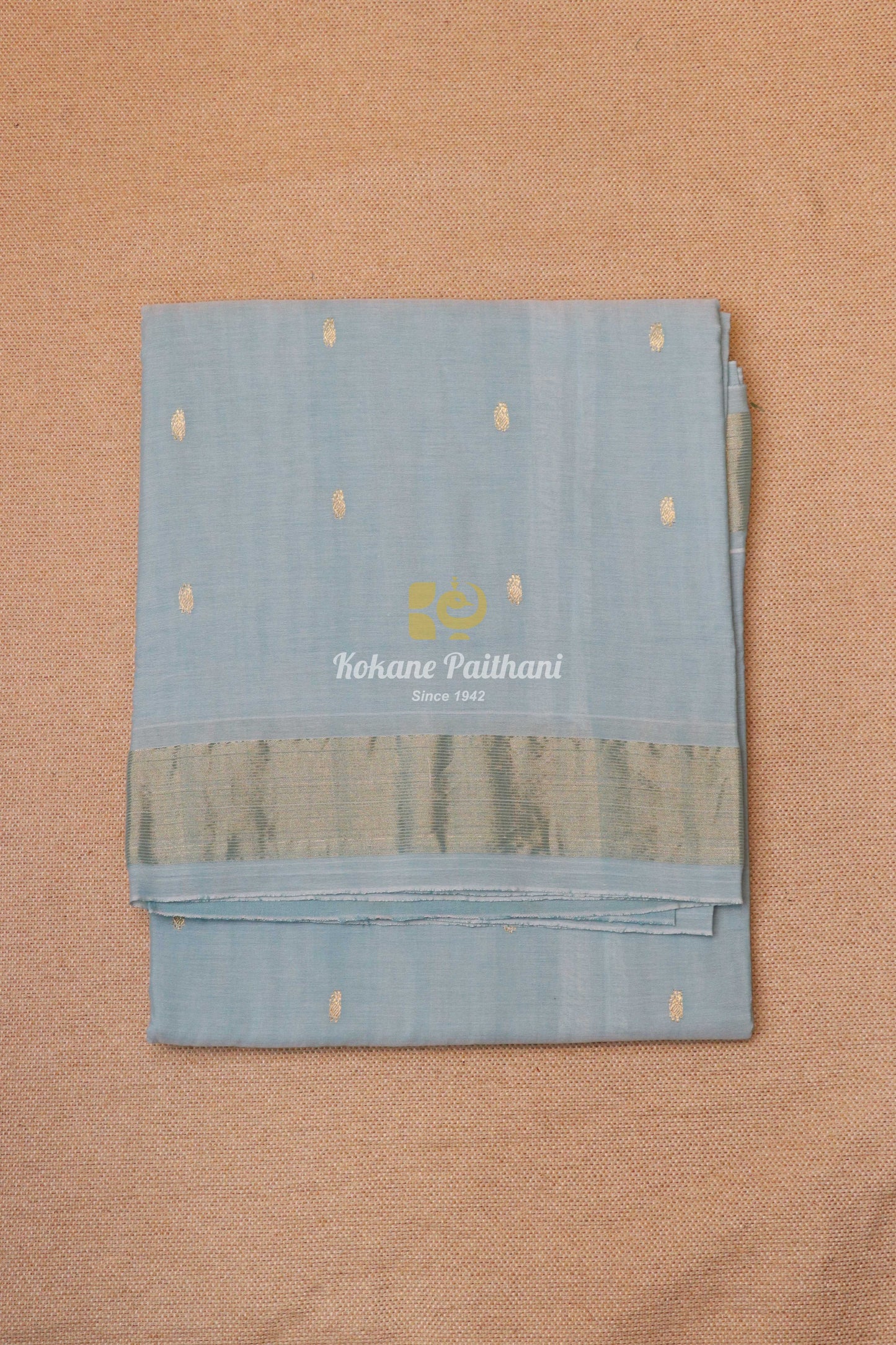 Traditional Pallu Cotton Paithani Saree