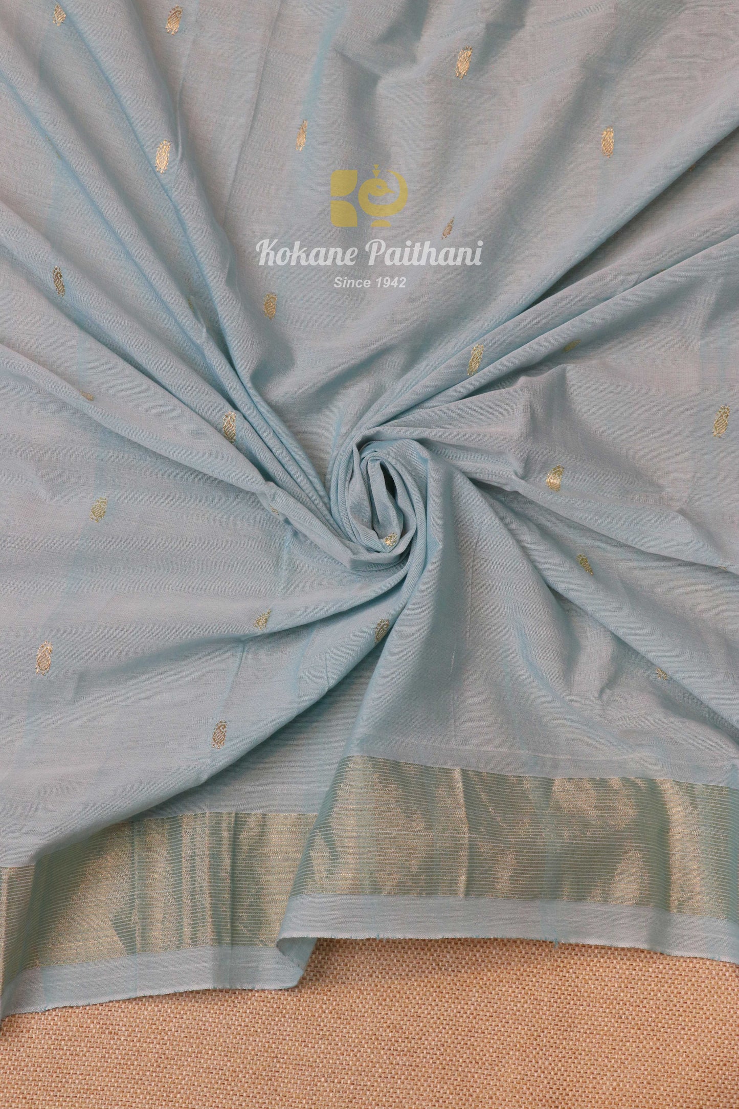 Traditional Pallu Cotton Paithani Saree