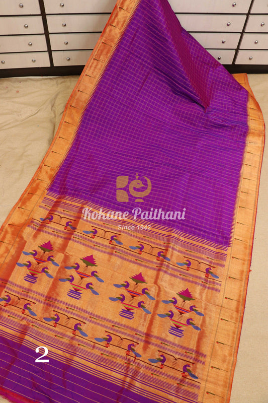 Muniya Brocade Paithani Saree