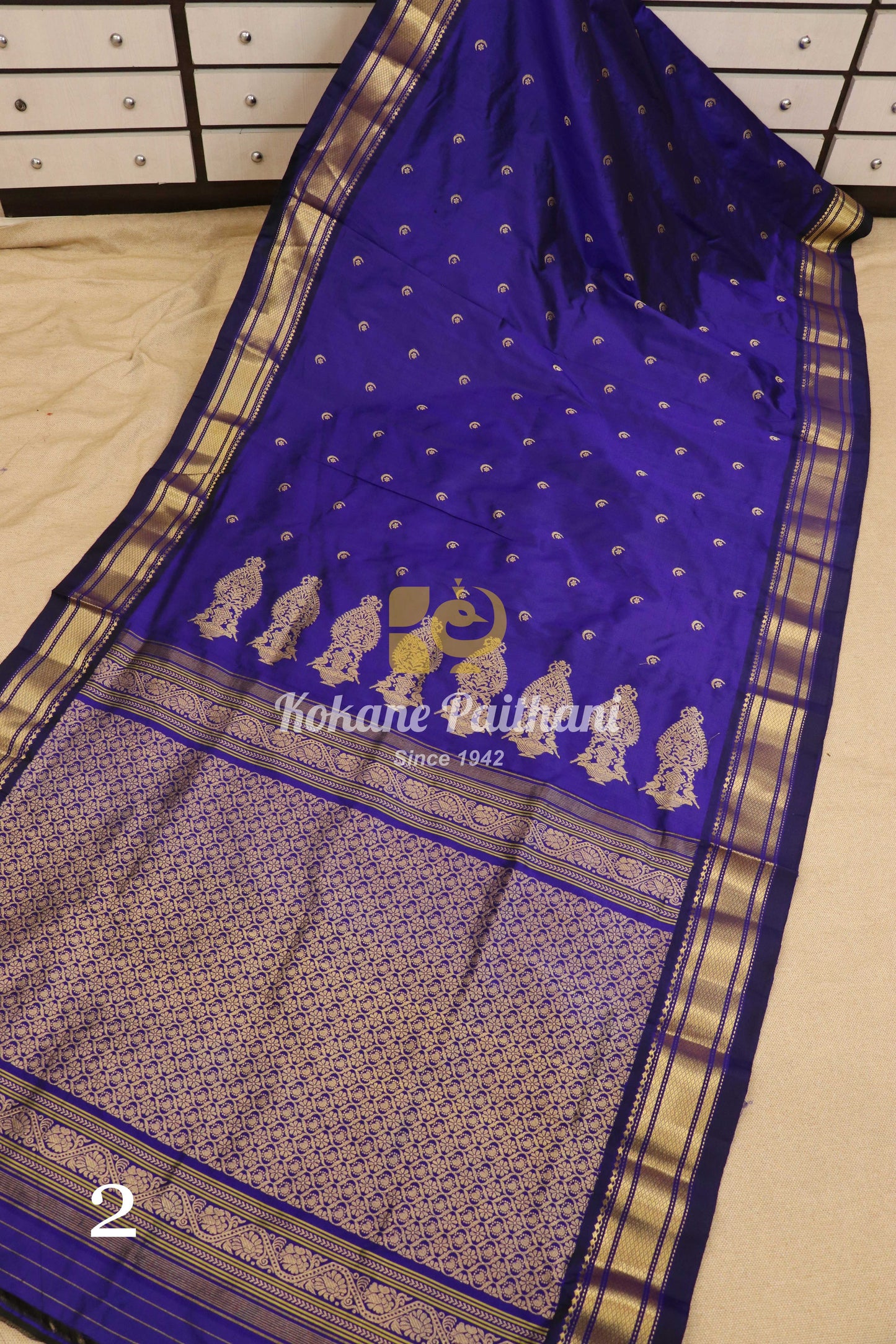 Fancy Pallu Silk Paithani Saree