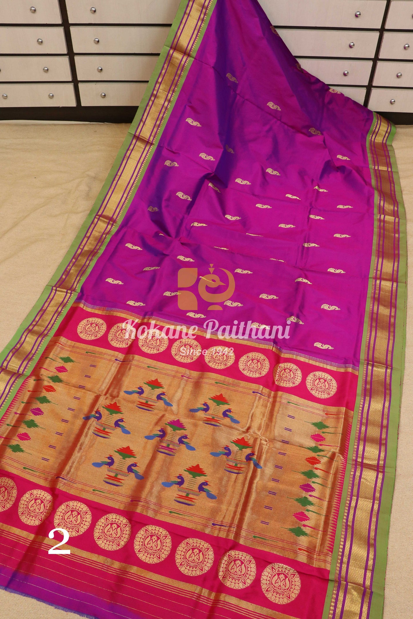 Yeola Maharani Silk Paithani Saree