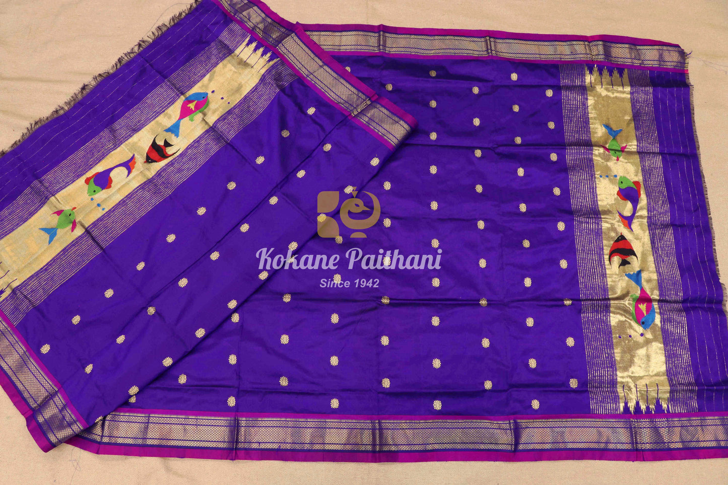 Pure Silk Paithani Dupatta