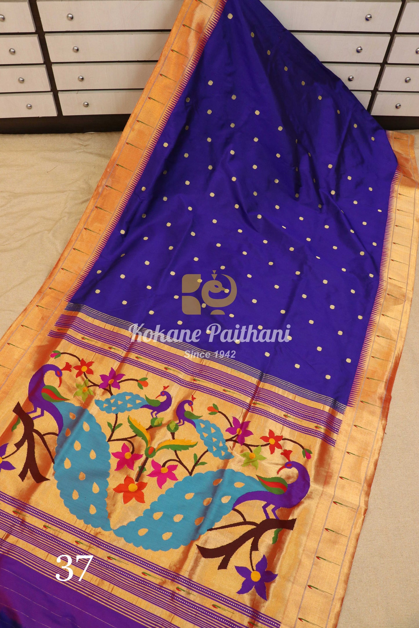 Muniya Brocade Paithani Saree