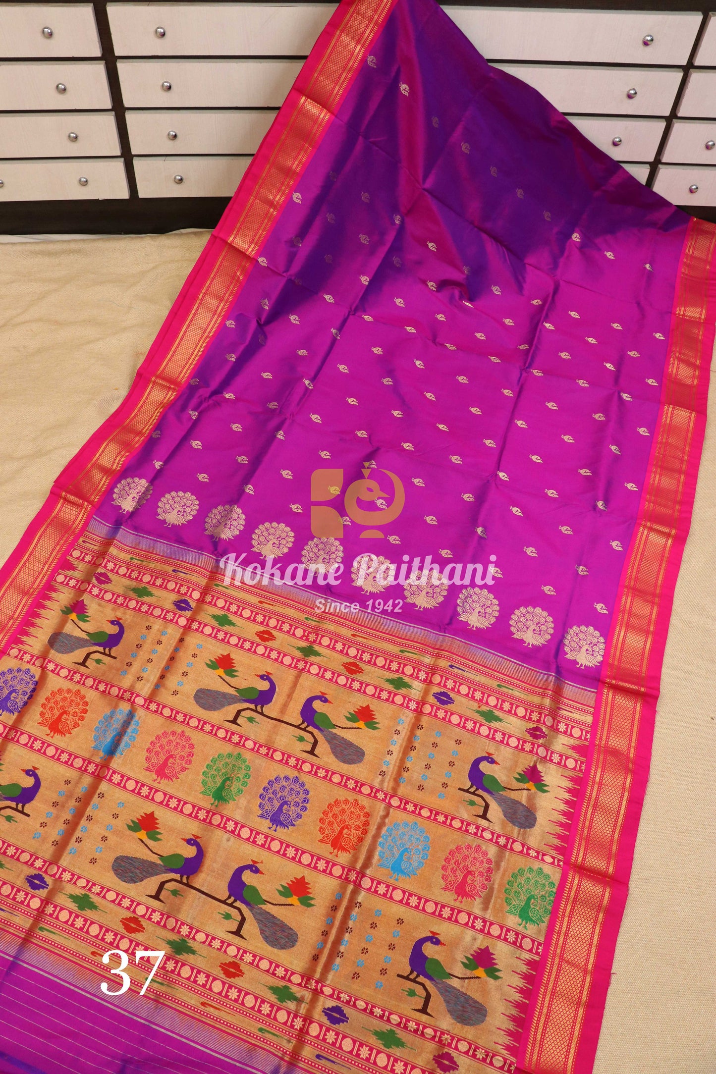 Nacharamor Silk Paithani Saree