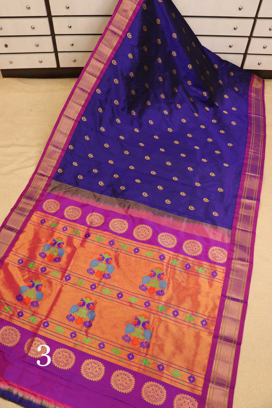 Chandrakala Maharani Paithani Saree