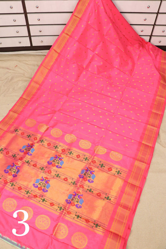 Kalanjali Silk Paithani Saree