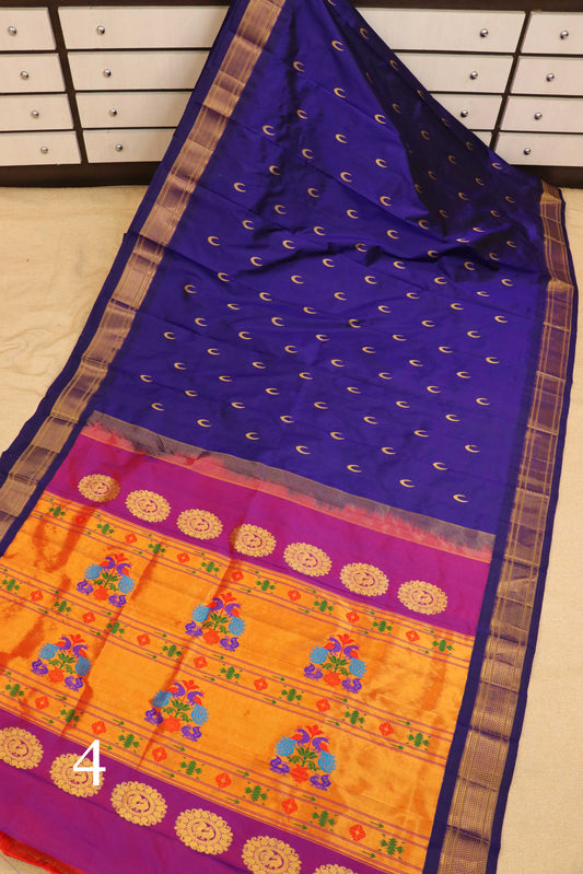 Chandrakala Maharani Paithani Saree