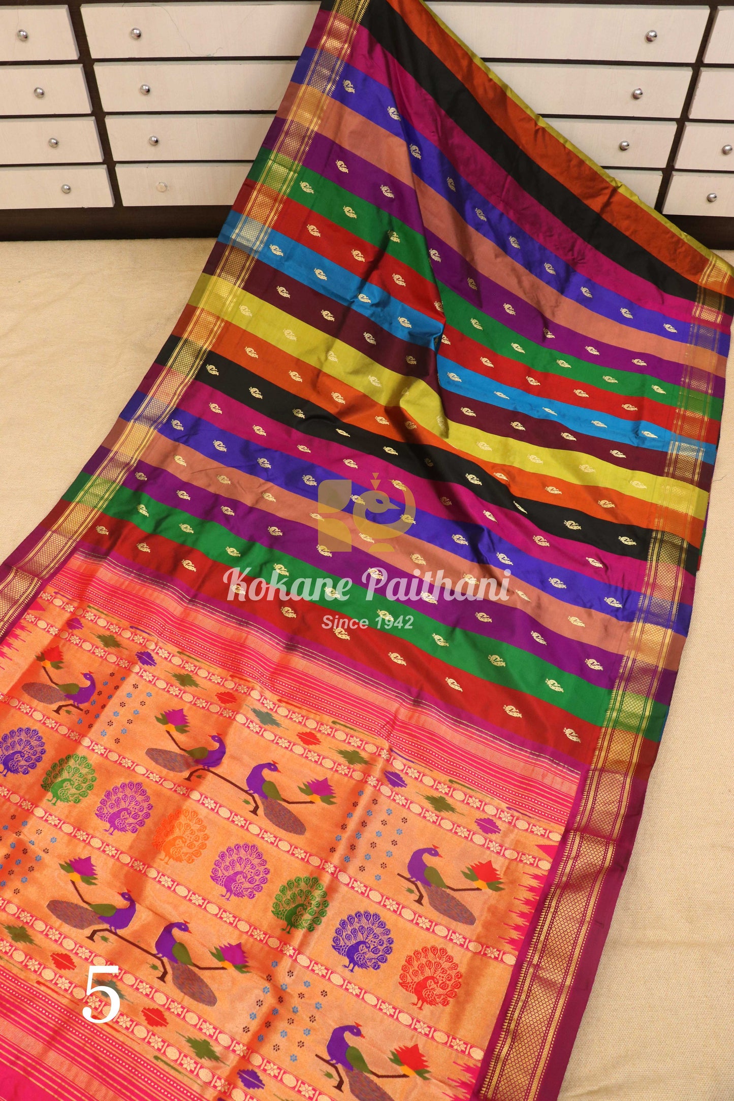 Nacharamor Silk Paithani Saree