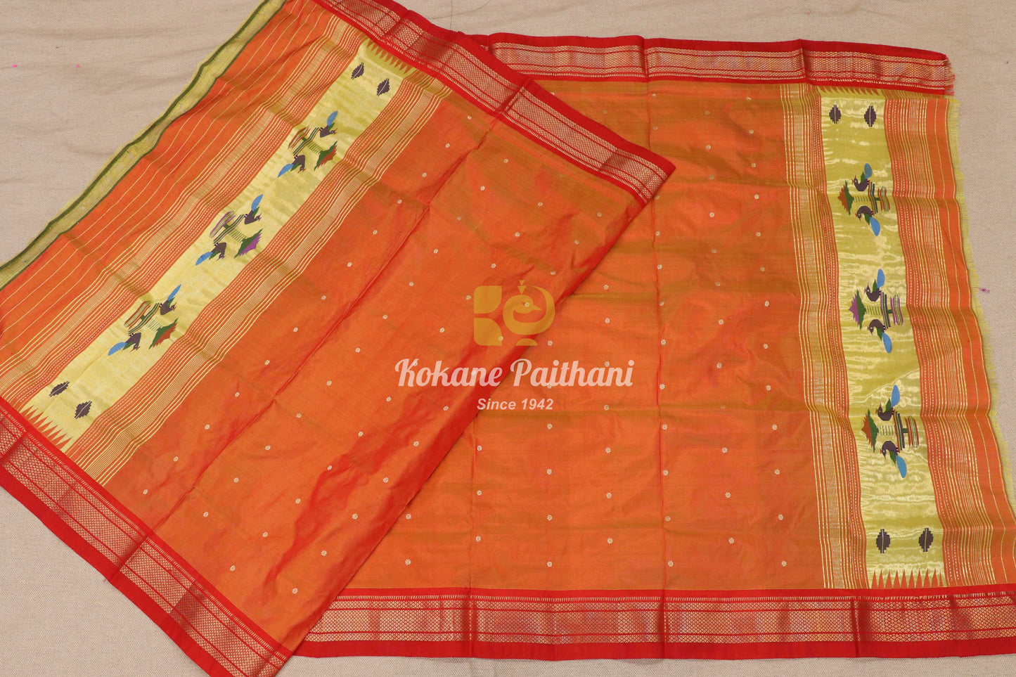 Pure Silk Paithani Dupatta