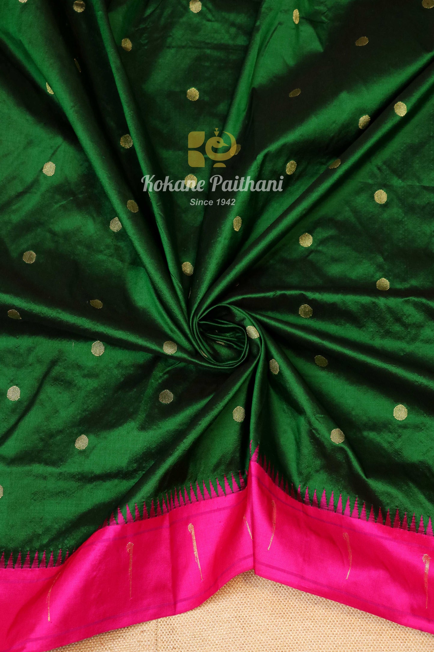 Muniya Brocade Paithani Saree