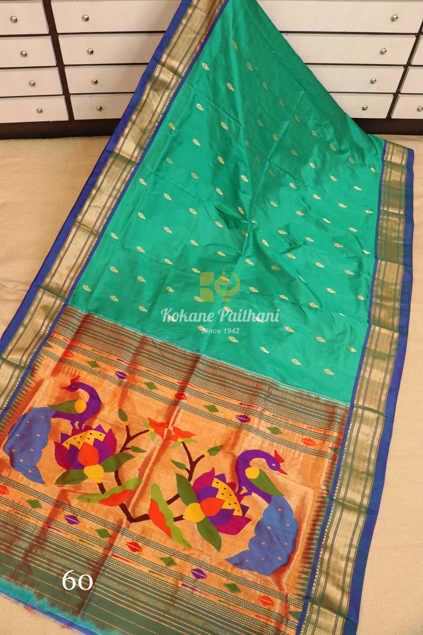 Fancy Pallu Silk Paithani Saree