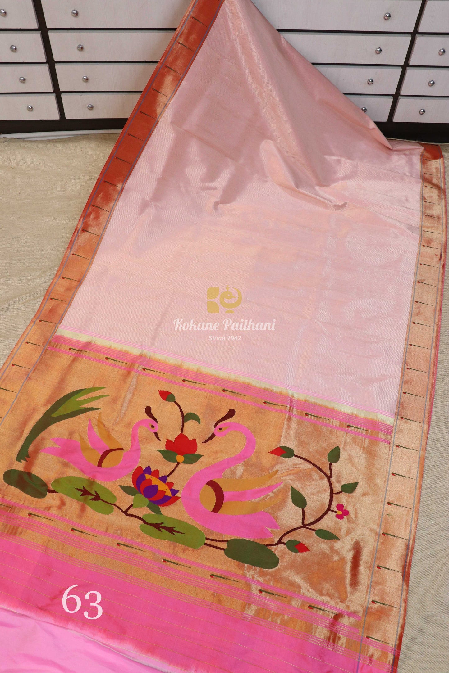 Muniya Brocade Paithani Saree