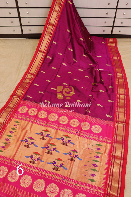 Yeola Maharani Silk Paithani Saree