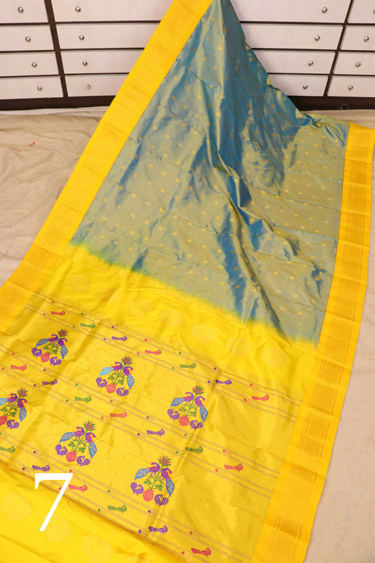 Kalanjali Silk Paithani Saree