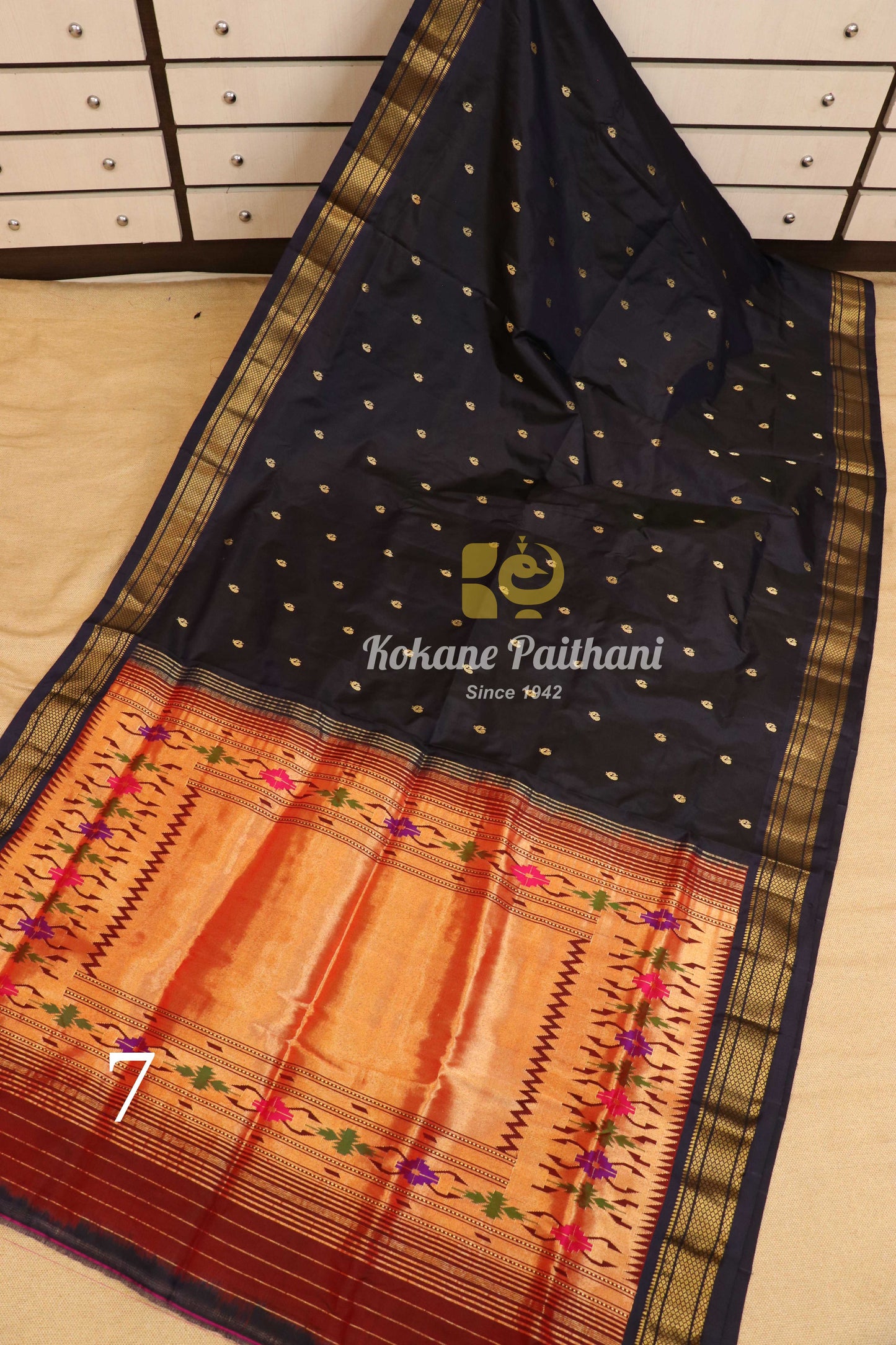 Fancy Pallu Silk Paithani Saree