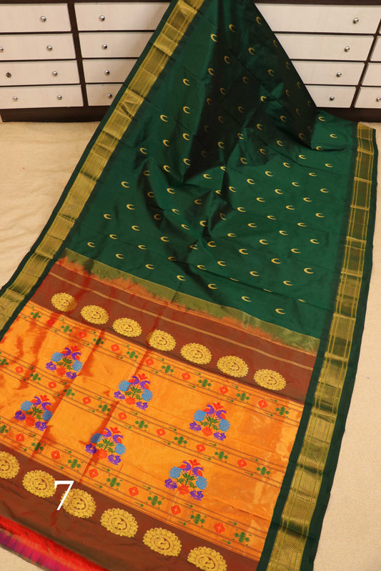 Chandrakala Maharani Paithani Saree