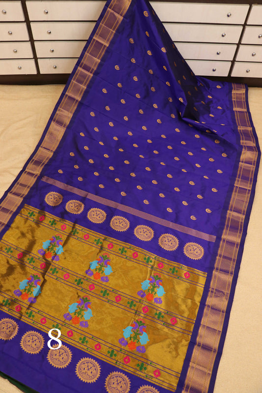 Chandrakala Maharani Paithani Saree