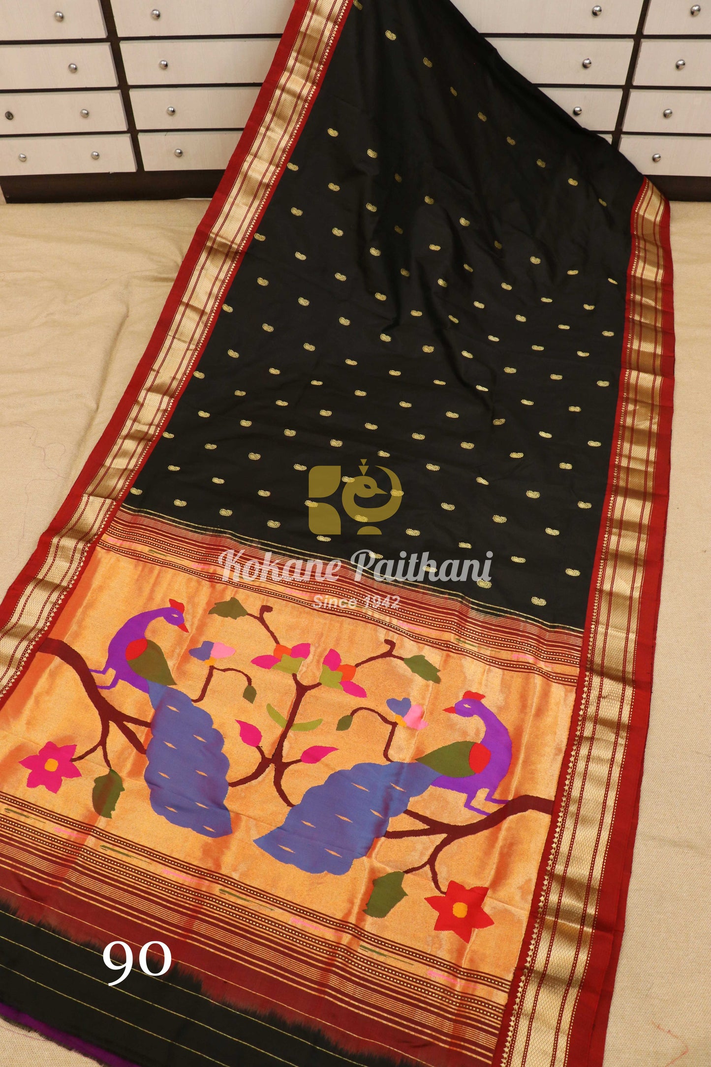 Fancy Pallu Silk Paithani Saree