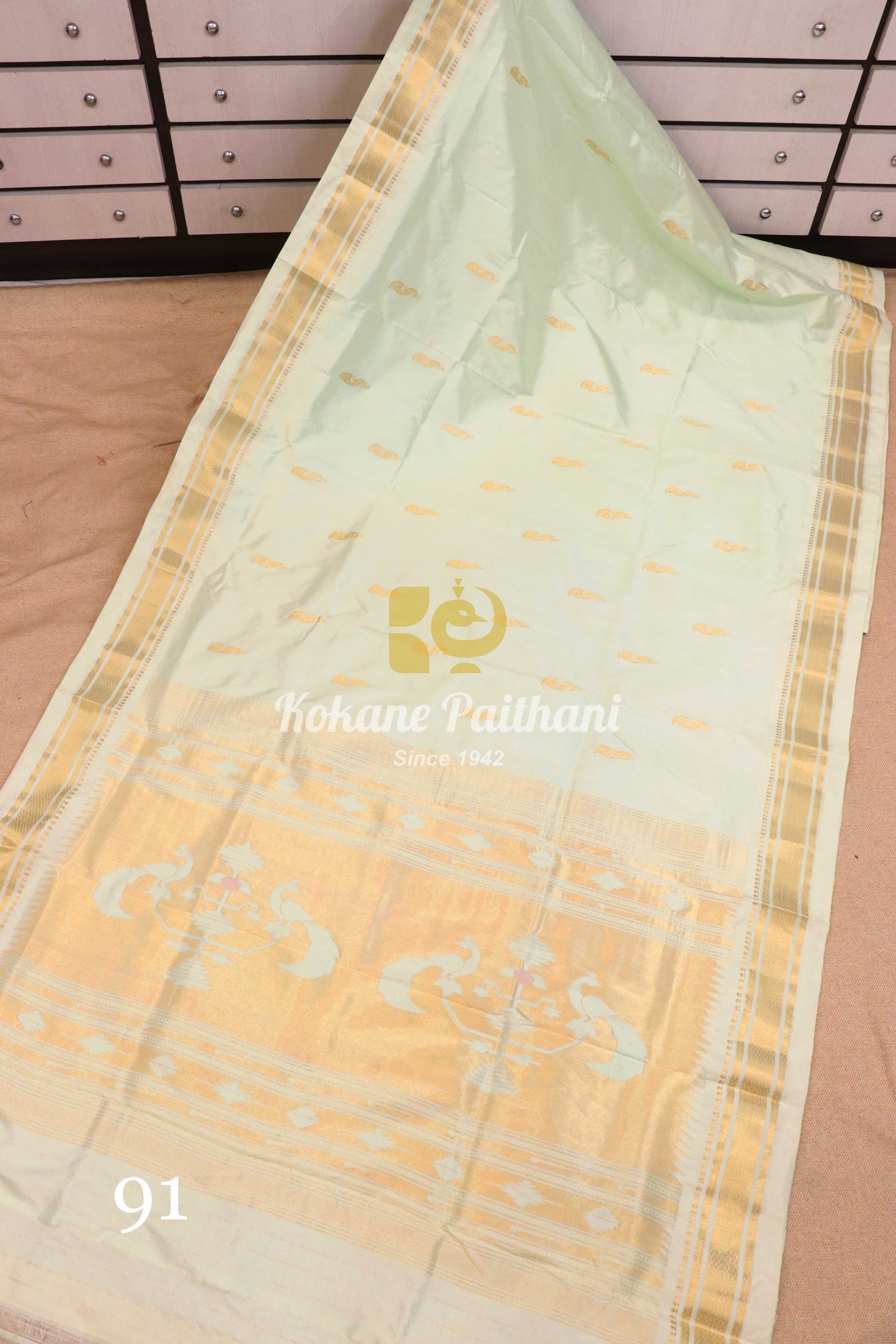 Fancy Pallu Silk Paithani Saree