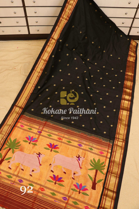 Fancy Pallu Silk Paithani Saree