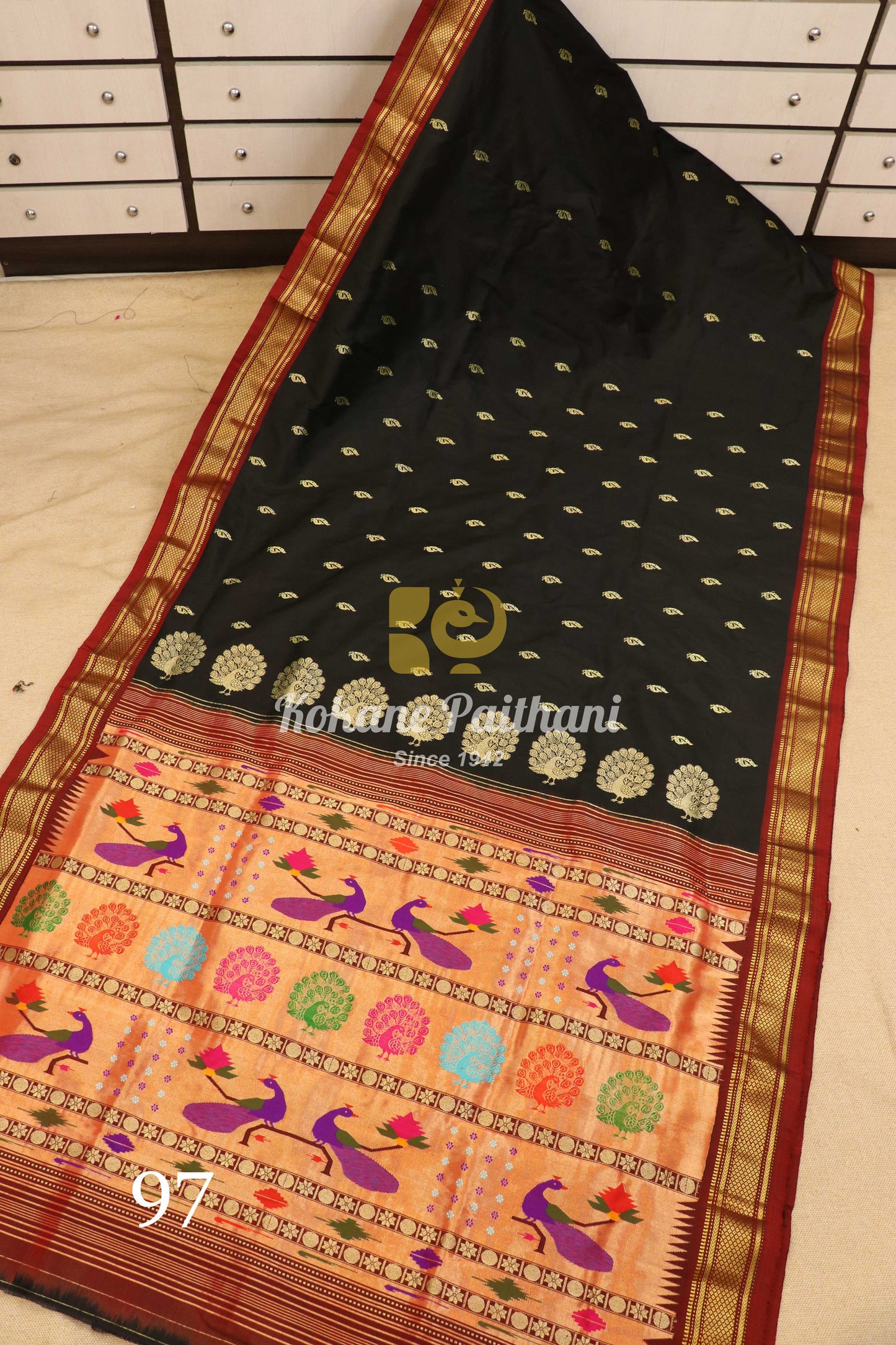 Nacharamor Silk Paithani Saree