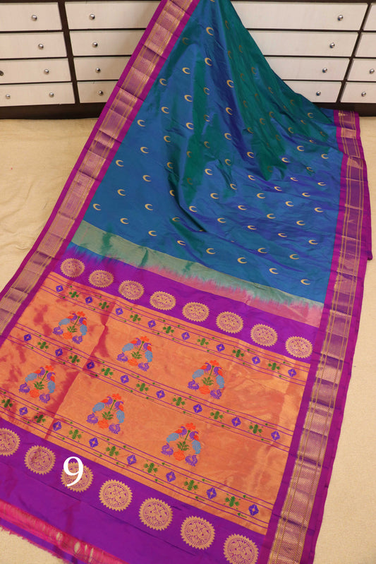 Chandrakala Maharani Paithani Saree