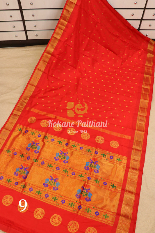 Kalanjali Silk Paithani Saree