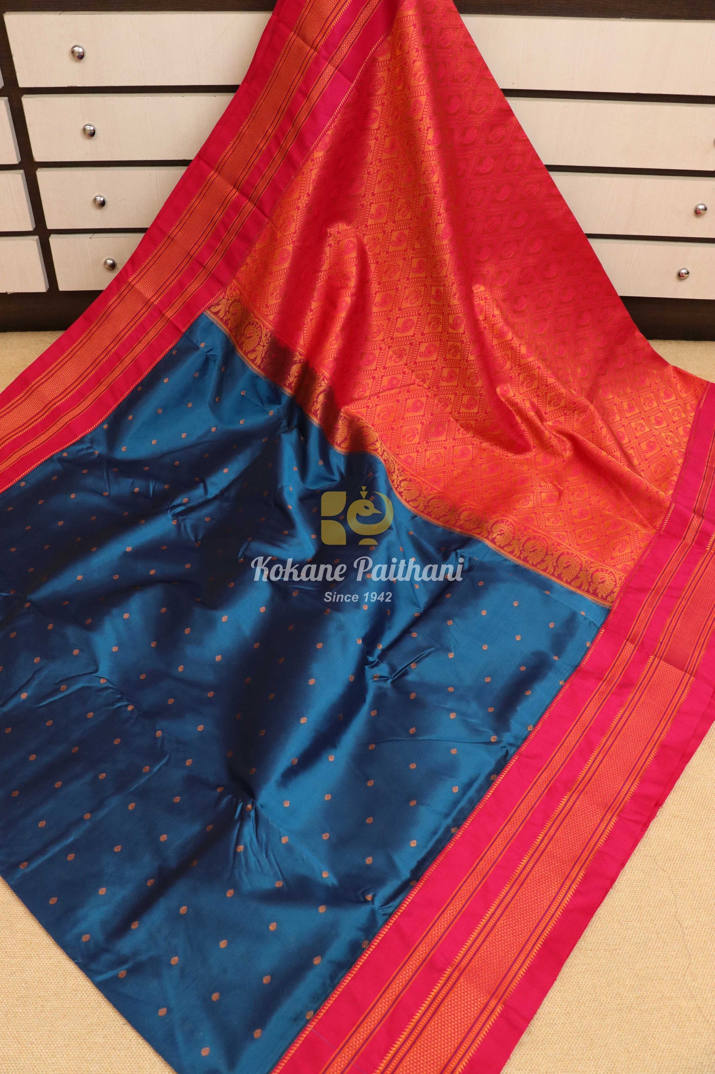 Semi Ilkal Butti Saree