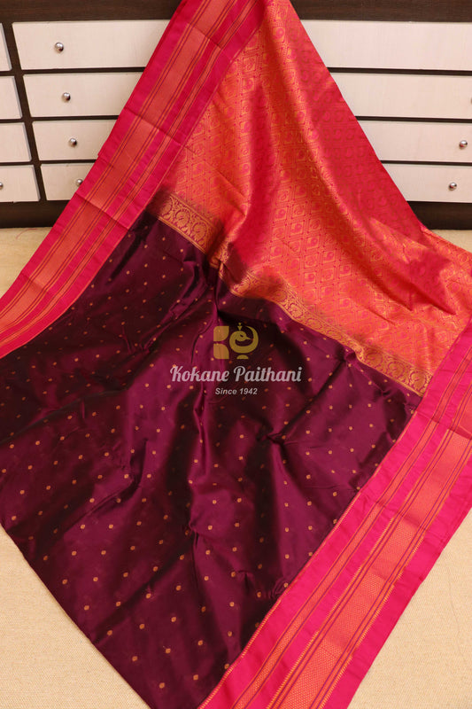 Semi Ilkal Butti Saree