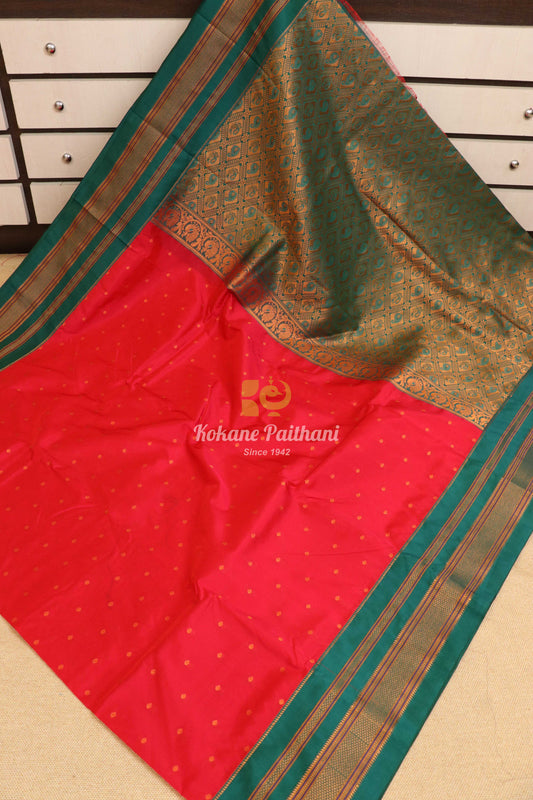 Semi Ilkal Butti Saree