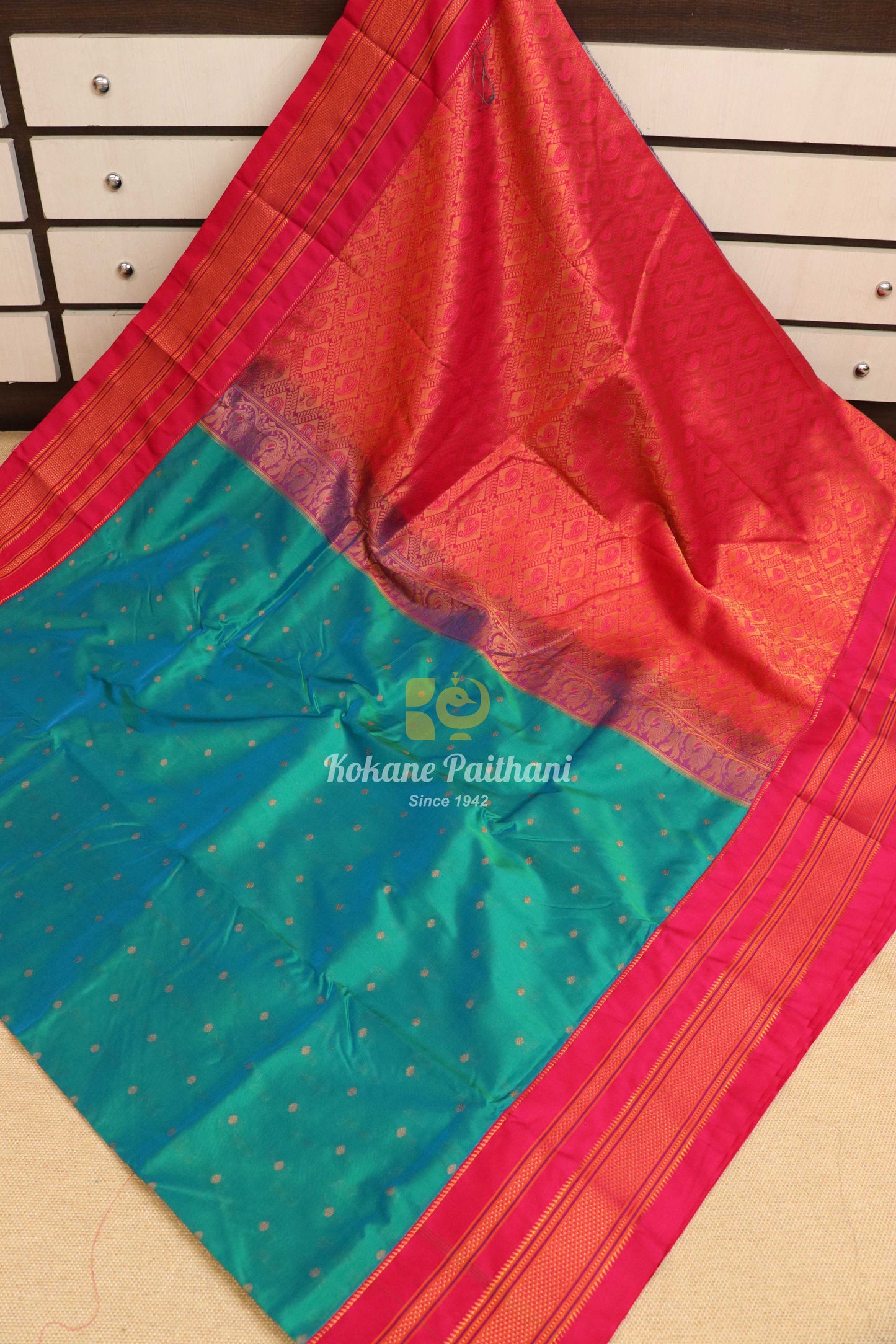 Semi Ilkal Butti Saree