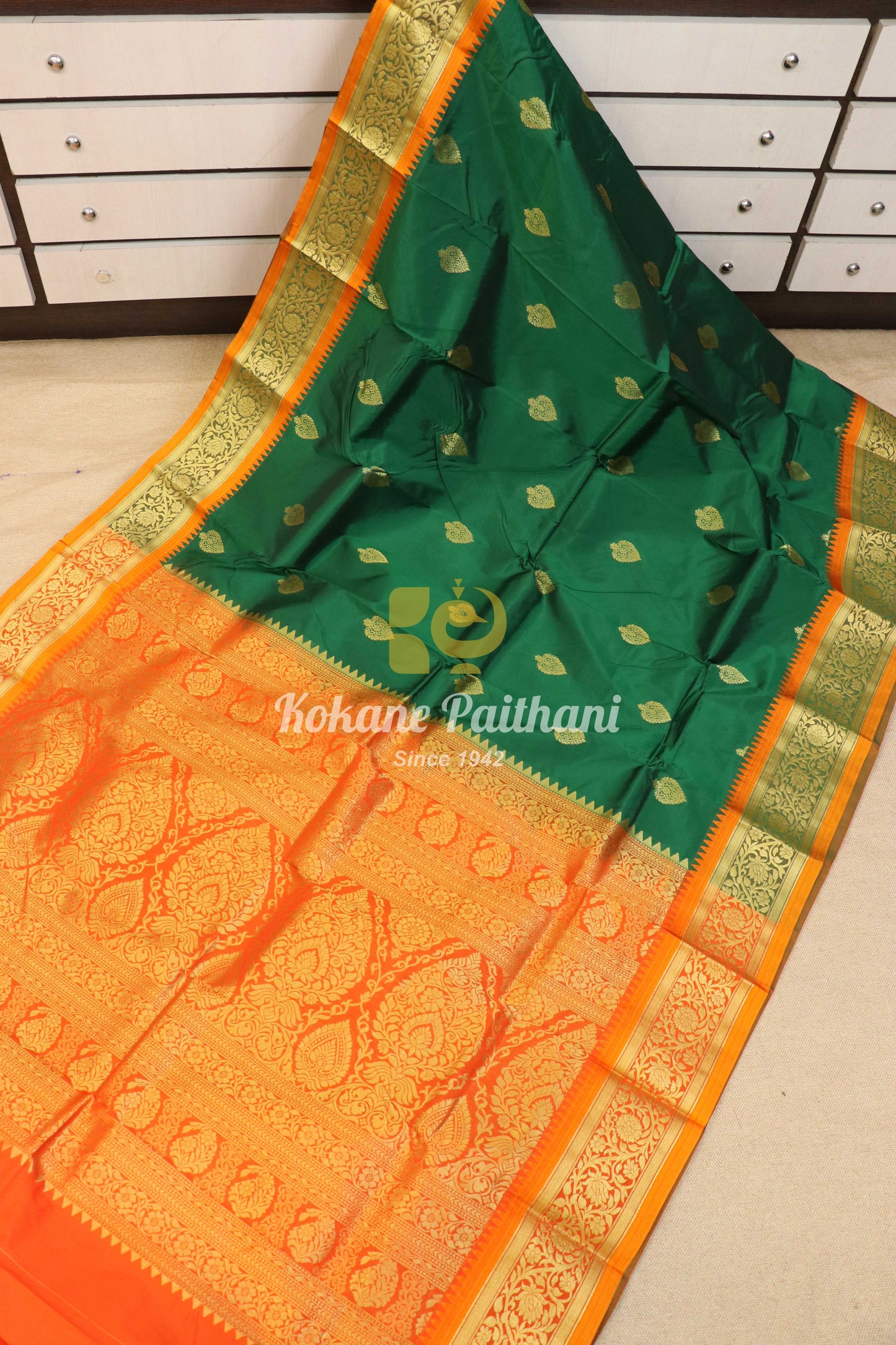 Tana Kanjiwaram Saree
