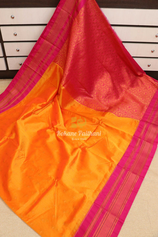 Semi Ilkal Butti Saree