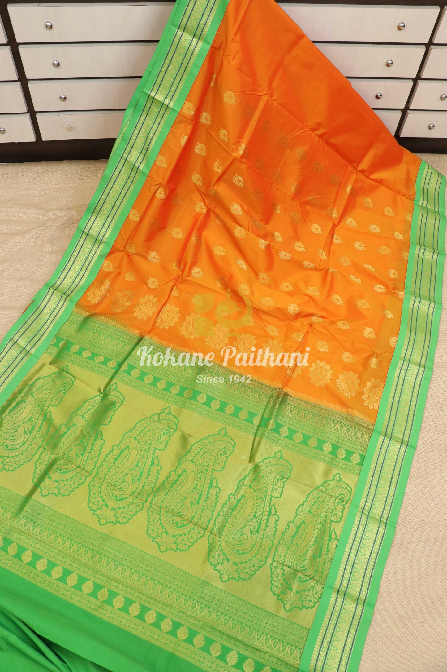 Peacock Bentex Saree