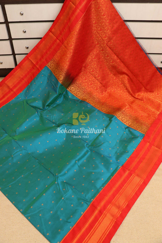 Semi Ilkal Butti Saree